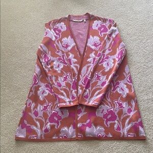 Soft Surroundings Floral Patterned Women's Sweater